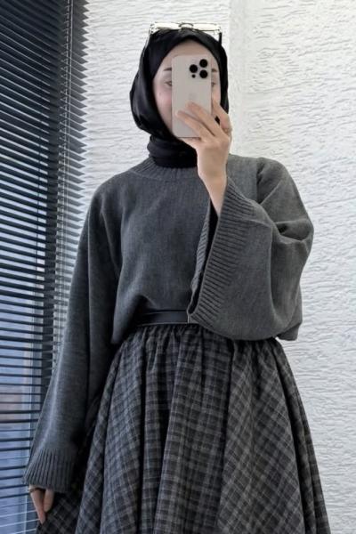 Lora Kazak Antrasitgri Antrasit