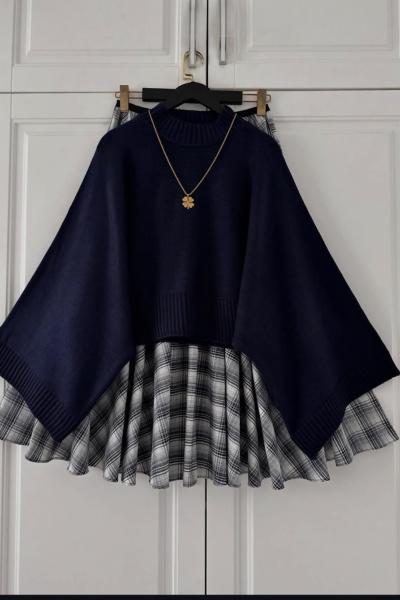 Lora Kazak  Lacivert