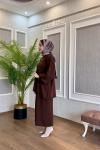 Soft Etek Takım Kahverengi Kahverengi