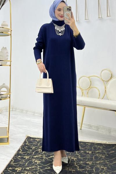 Zeliş Elbise Lacivert