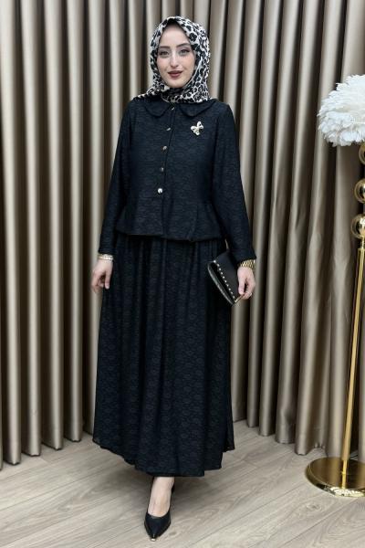 Amora Etek Takım Siyah