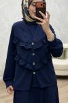Arzu Elbise Lacivert