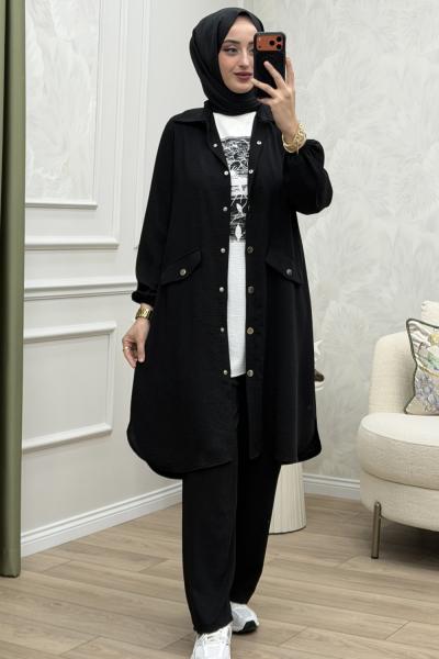 Elvis 3 lü Takım Siyah