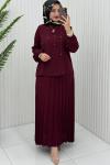 Hale Etek Takım Bordo