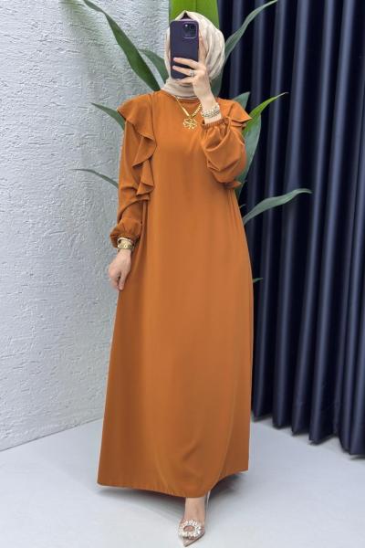 Kiremit Canan Elbise Tesettür Giyim