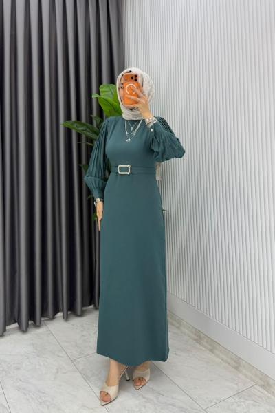 Zümrüt  Nisa Elbise Tesettür Giyim