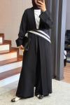 Briar Abaya Takım Siyah