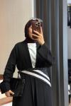 Briar Abaya Takım Siyah
