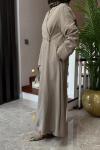 Briar Abaya Takım Bej