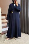 Briar Abaya Takım Lacivert