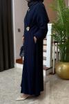 Briar Abaya Takım Lacivert