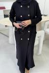 Gold Düğmeli Oysho Takım Siyah