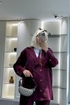 Hawai Caket Takım  Bordo