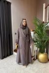 SOLEA ABAYA Kahverengi