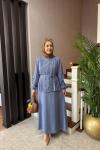 Vool Etekli Takım Bebe Mavisi