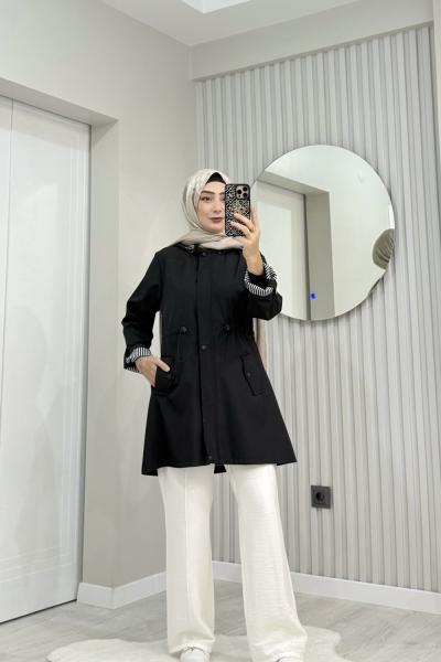 Asna trenç Siyah