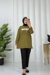 Coco tunik Yağ Yeşili