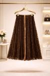Dantel etek Kahverengi