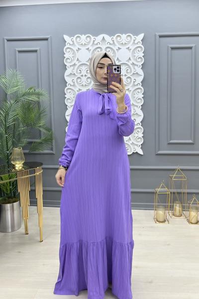 Fahriye Elbise Lila