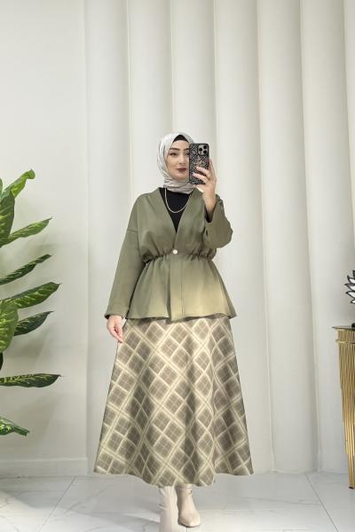 Gaye etekli takım Haki