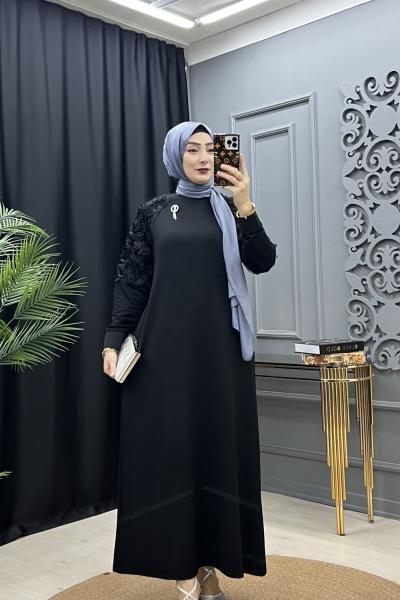 Giza Elbise Siyah