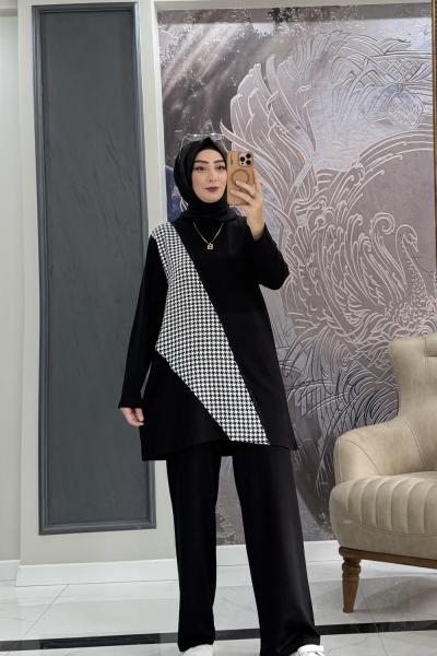 Kazayağı takım Siyah