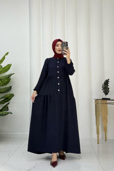 Layla Elbise Lacivert