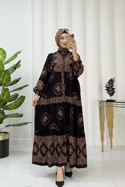 Mihriban Elbise Siyah