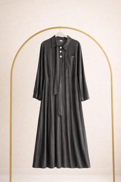 premium elbise  Siyah