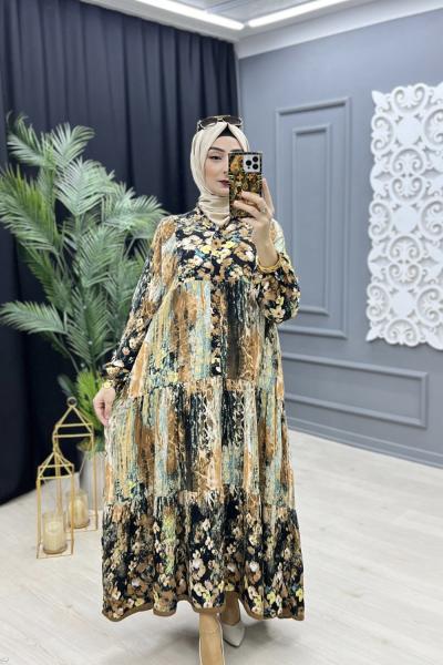 Roseline Elbise Kahverengi