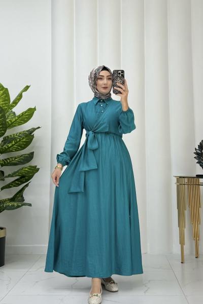 Sezen Elbise Petrol Yeşili