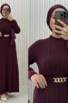 Aleyna Elbise  Bordo