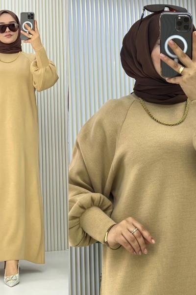 Belinay Elbise  Vizon