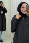 Beren Trençkot Siyah