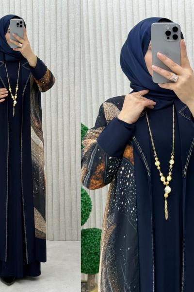 Bilgen Elbise Takım Lacivert