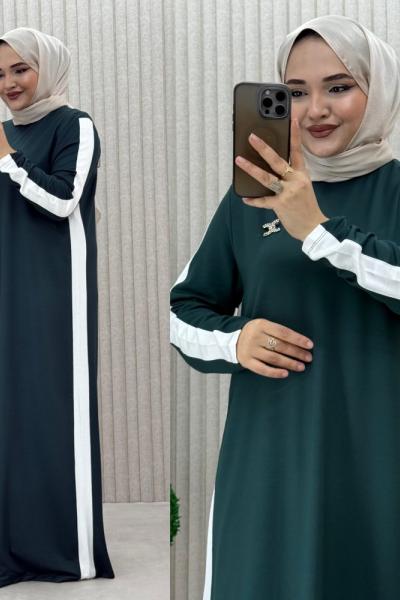 BUGLEM ELBİSE Zümrüt