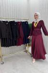 Demet Abiye Takım Lacivert