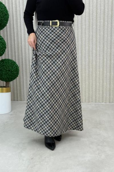 Ekose Etek Taş Rengi