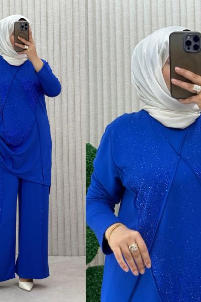 Gökçe Takım  Saks Mavisi