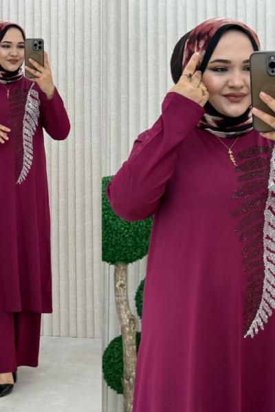 Hanife Takım Bordo