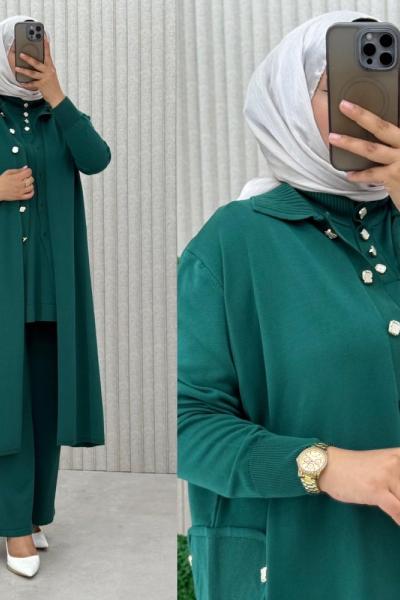 Hümeyra 3’lü Takım  Zümrüt