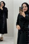 Kadife tunik Siyah