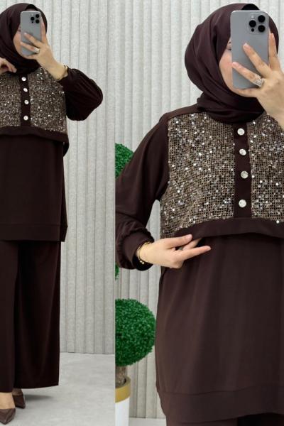 EZGİN TAKIM Kahverengi