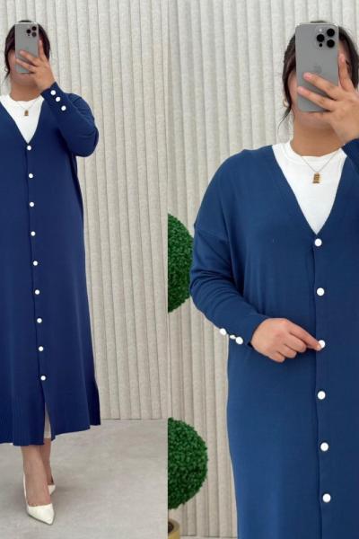 Mena Hırka Lacivert