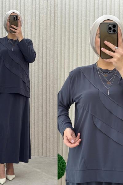 nurda etekli takım Gri