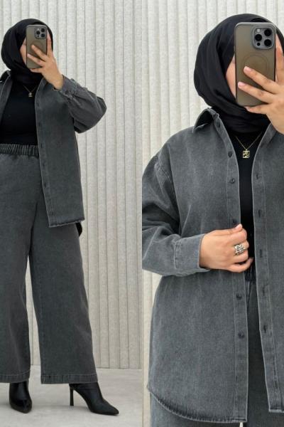 Şahsenem Kot Takım Siyah