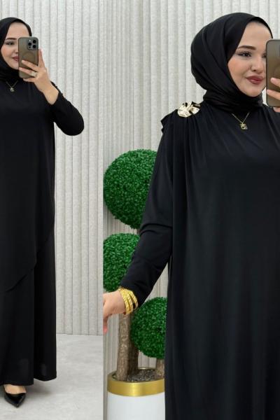 Sesilya Elbise Siyah