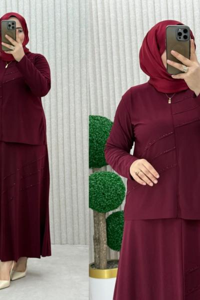 Şeyda Takım  Bordo