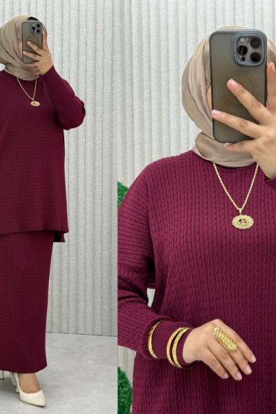 Songül Saç Örgülü Takım