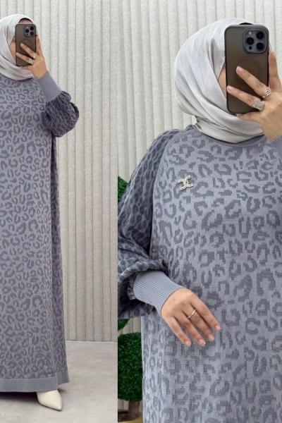 Viola Elbise Gri